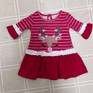 Little Lass Christmas Dress